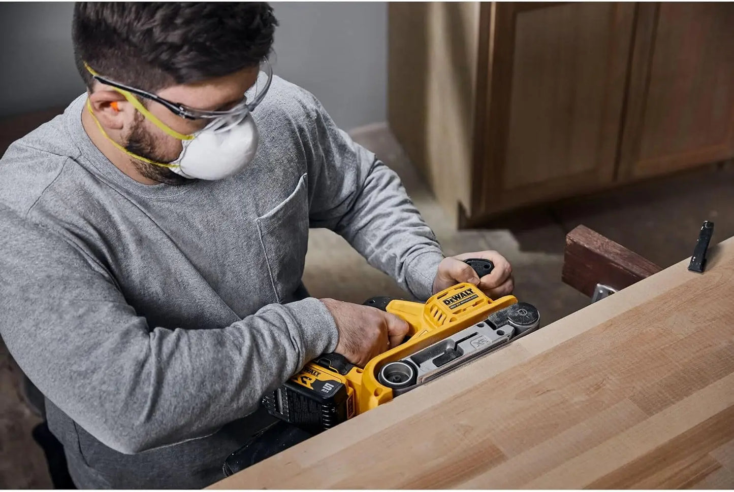 Open Box - Dewalt 20V Max Xr 3 X 21 Belt Sander Cordless Bare Tool