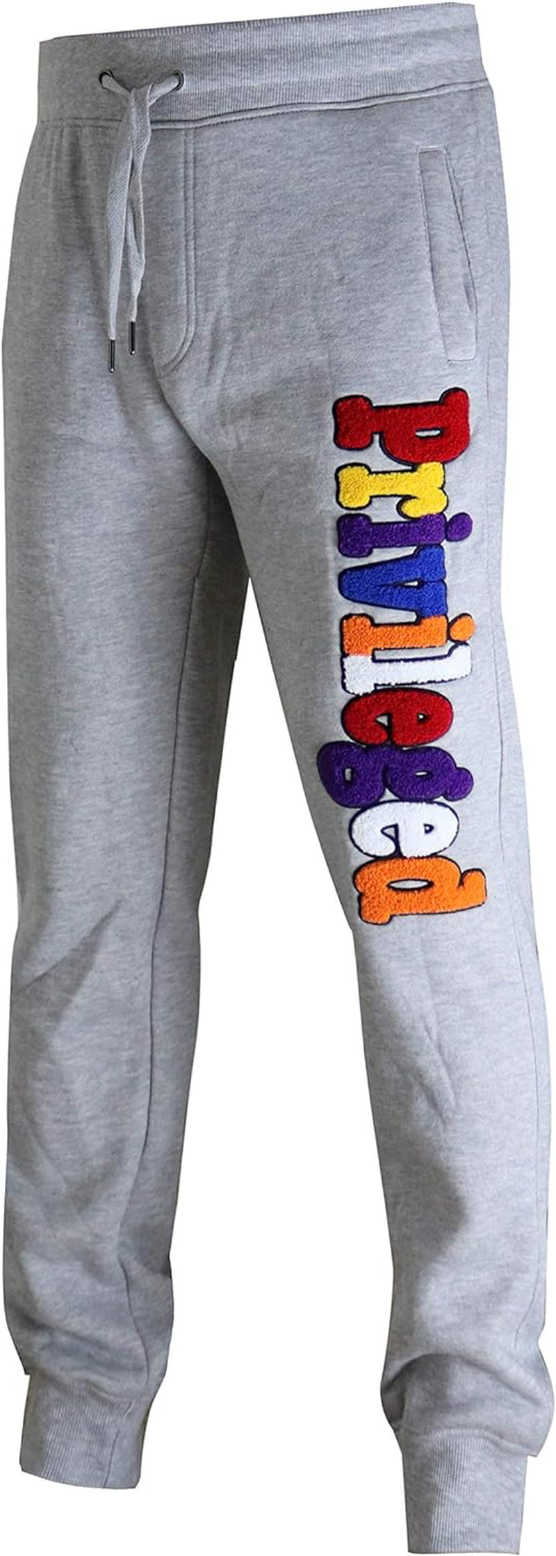 Screenshotbrand Mens Hip Hop Premium Slim Fit Track Pants - Athletic Jogger Bottom with Side Taping