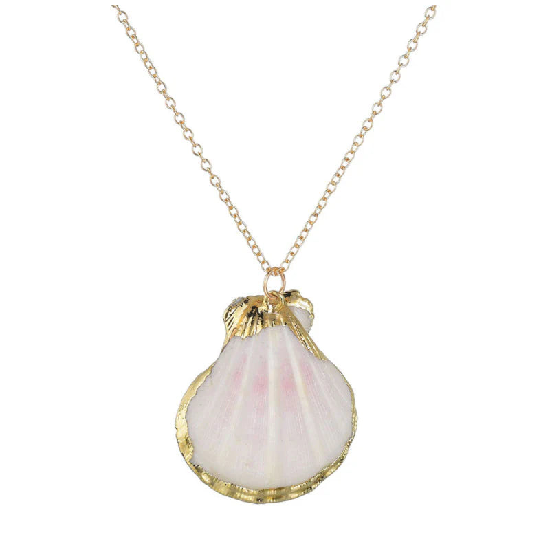 Heartbeats Seashell Necklace Set of 3