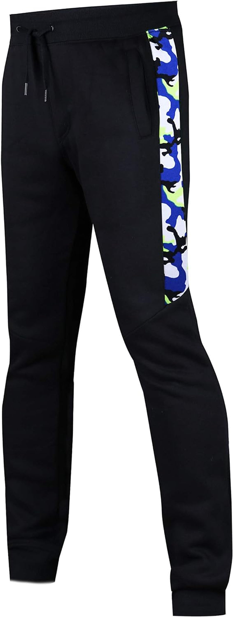 Screenshotbrand Mens Hip Hop Premium Slim Fit Track Pants - Athletic Jogger Bottom with Side Taping