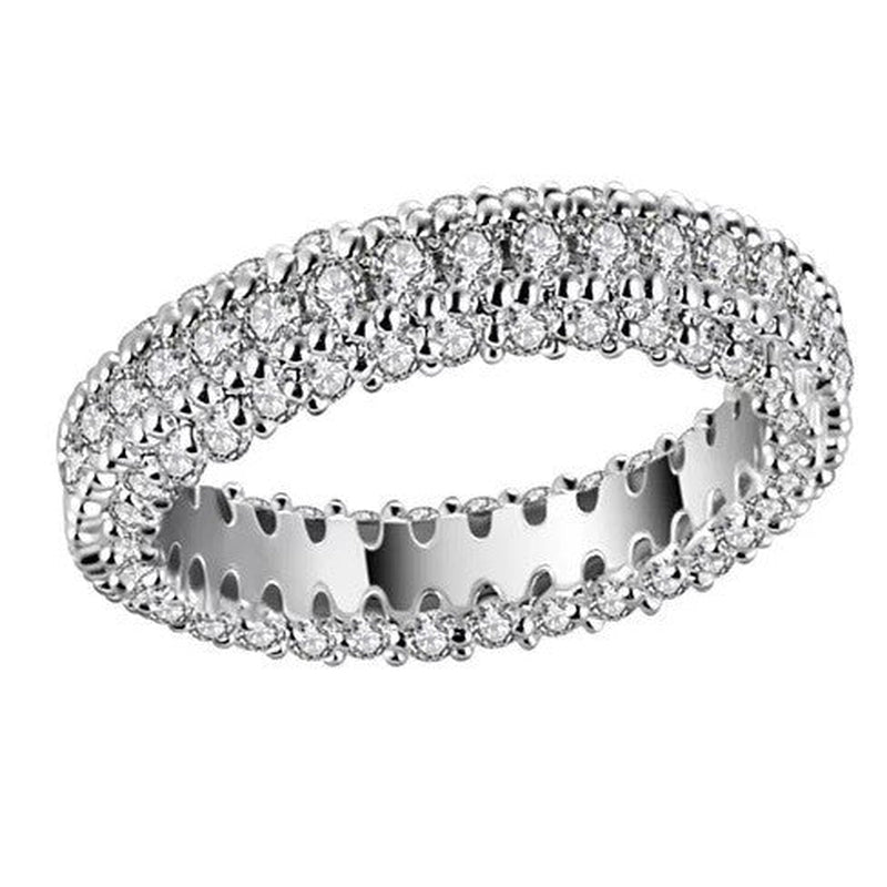 La Luna Rings Lavish and Delicate Eternity Bands