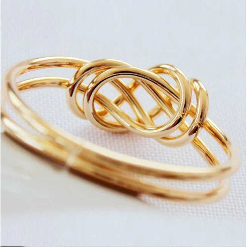 Forever and Ever Bracelet with Double Infinity Loops