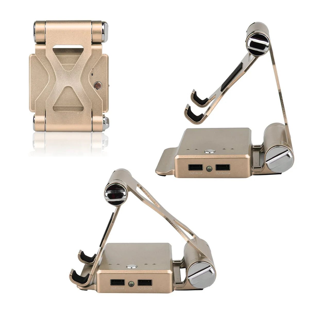 Podium Style Stand with Extended Battery up to 200% for Ipad, Iphone and Other Smart Gadgets