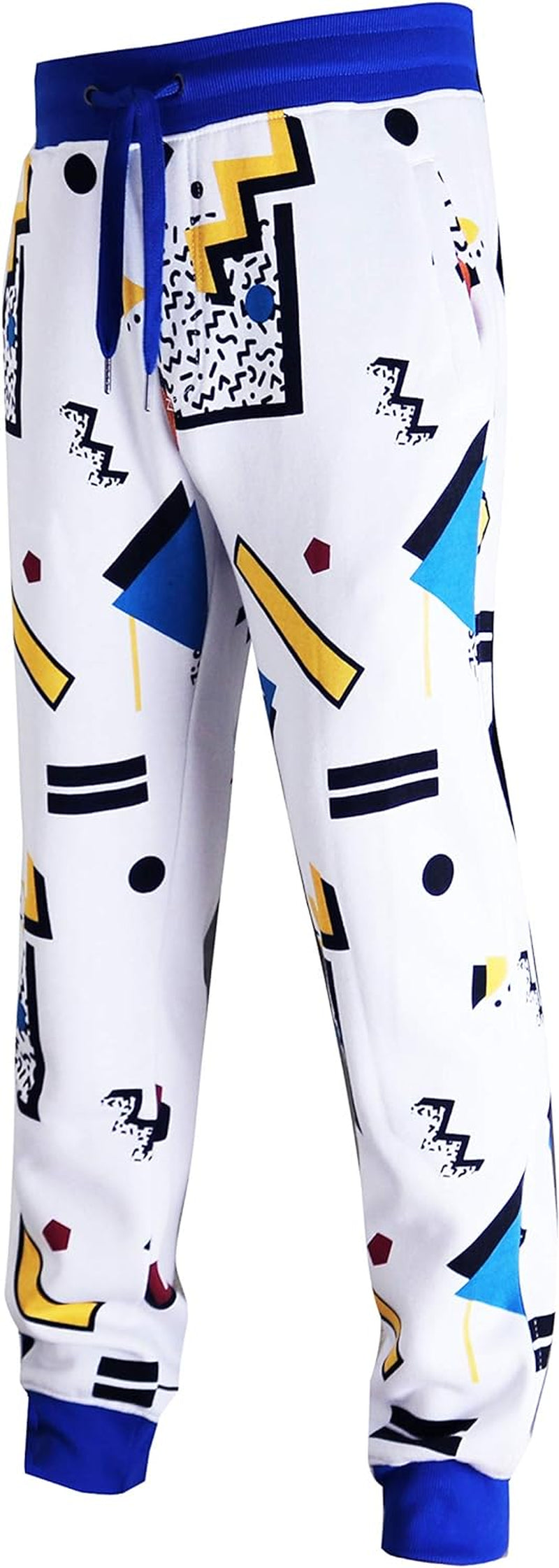 Screenshotbrand Mens Hip Hop Premium Slim Fit Track Pants - Athletic Jogger Bottom with Side Taping