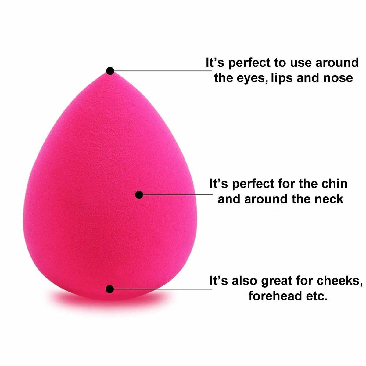 Good Living in Style Makeup Applicator 6 Piece Sponge Set