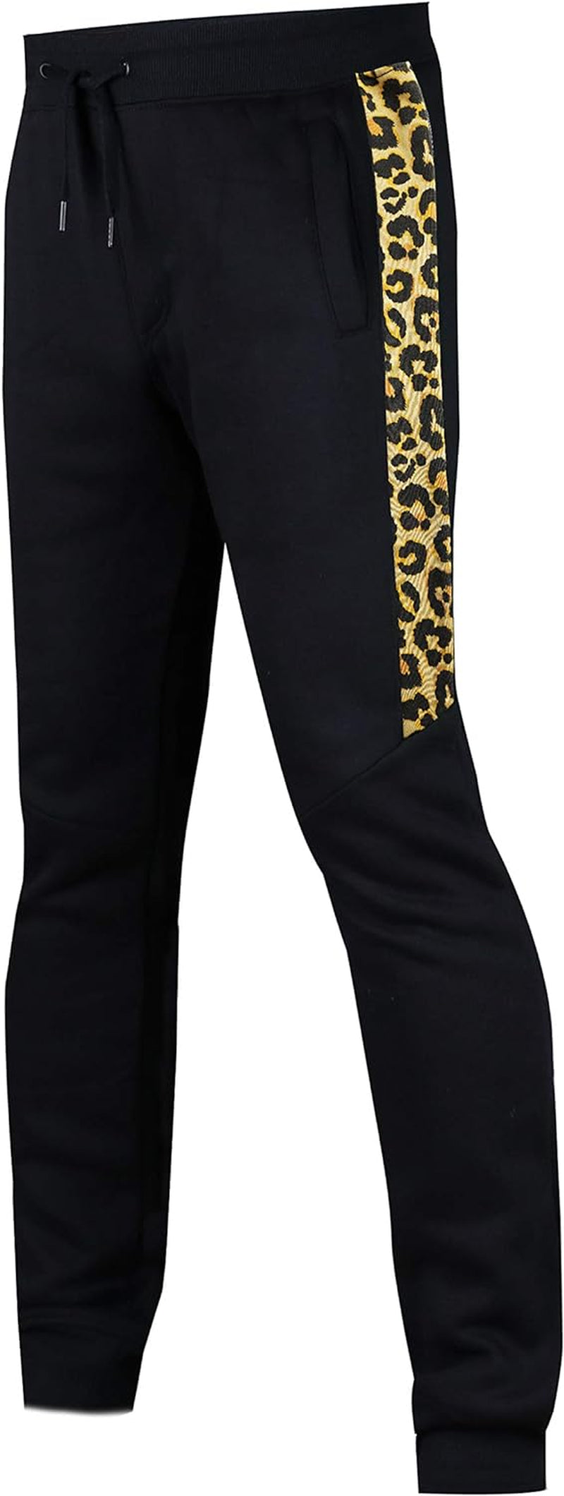 Screenshotbrand Mens Hip Hop Premium Slim Fit Track Pants - Athletic Jogger Bottom with Side Taping