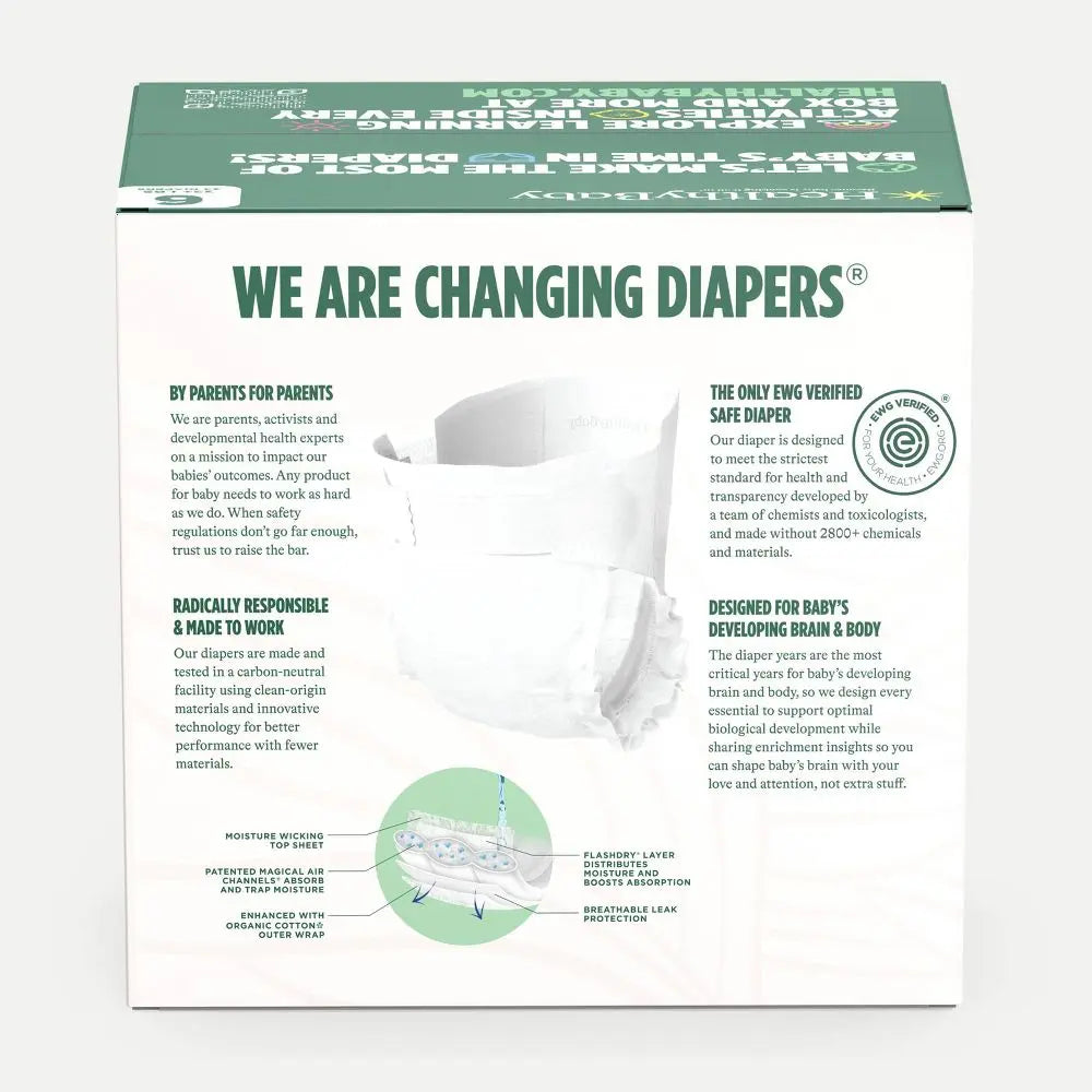 Healthy Baby Disposable Diapers - Size 6 - 34Ct