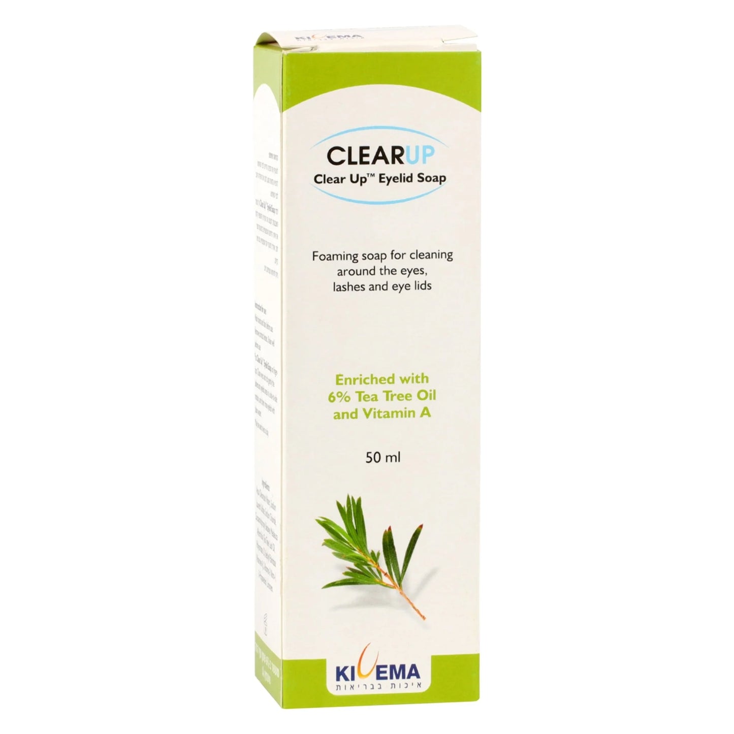 Eyelid Cleansing Foam with 6% Tea Tree Oil