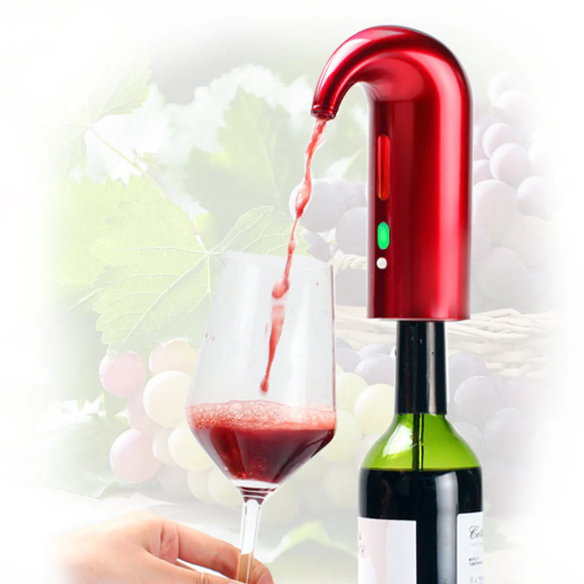 Wine on Tap Wine Oxygenator for Smoother Taste