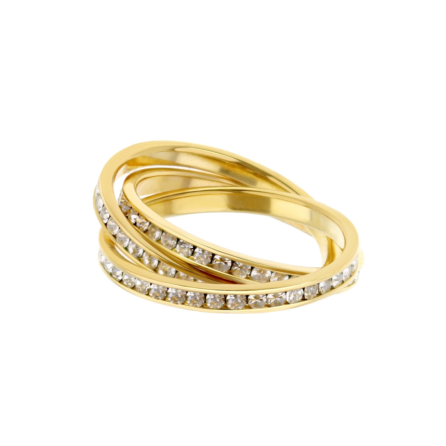 Glamour Pave Stackable Ring