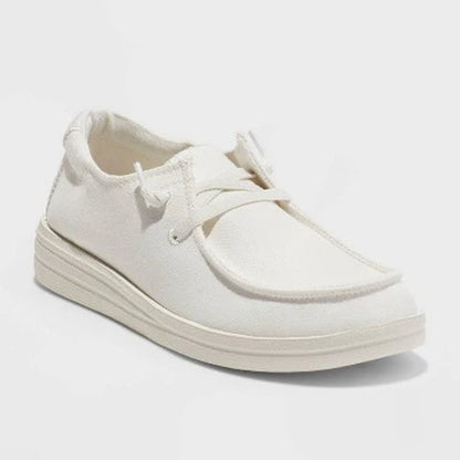 New - Mad Love Women'S Low Top Slip-On Canvas Sneakers Cushioned Easy On/Off