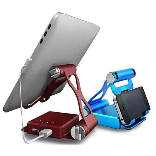 Podium Style Stand with Extended Battery up to 200% for Ipad, Iphone and Other Smart Gadgets