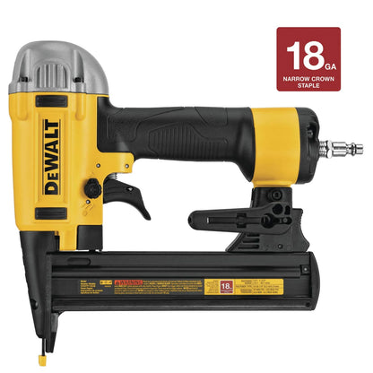 Open Box - DEWALT Pneumatic 18-Gauge 1/4 In. Crown Stapler